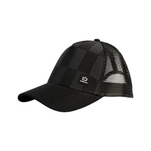 Emerson Printed Demi Curved Trucker Unisex Καπελο Μαυρο