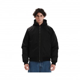 Emerson Flight Detachable Hood Ανδρικο Μπουφαν Μαυρο