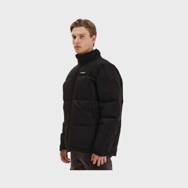 Emerson Puffer Hidden Hood Everyday Ανδρικο Μπουφαν Μαυρο