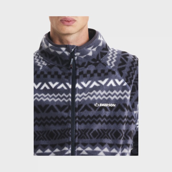 Emerson Full Zip Fleece AOP M