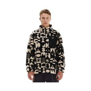 Emerson Full Zip Sherpa AOP M