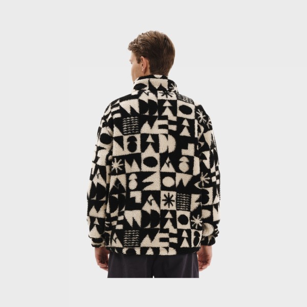 Emerson Full Zip Sherpa AOP M