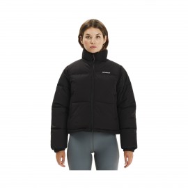 Emerson Puffer Classic Neck Γυναικειο Μπουφαν Μαυρο
