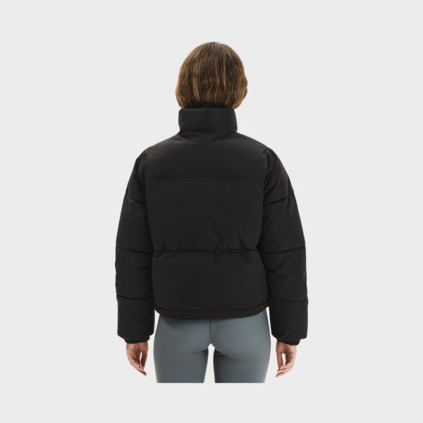 Emerson Puffer Classic Neck Γυναικειο Μπουφαν Μαυρο