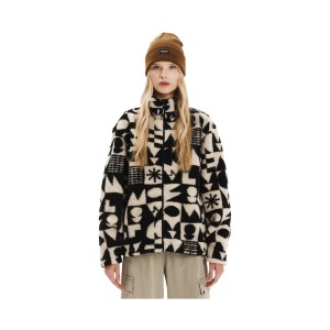 Emerson Full Zip Sherpa AOP W