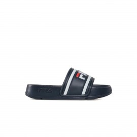 Fila Morro Bay Logo Slippers Παιδικες Παντόφλες Μπλε