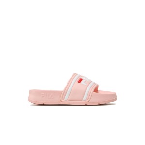 Fila Morro Bay Logo Slippers Παιδικες Παντόφλες Ροζ