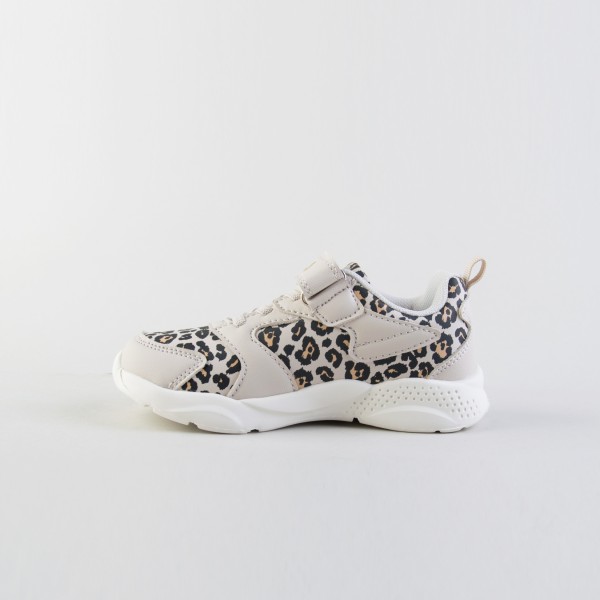 Fila Memory SugarBush 3 V Foam Velcro Leopard Παιδικο Παπουτσι Μπεζ