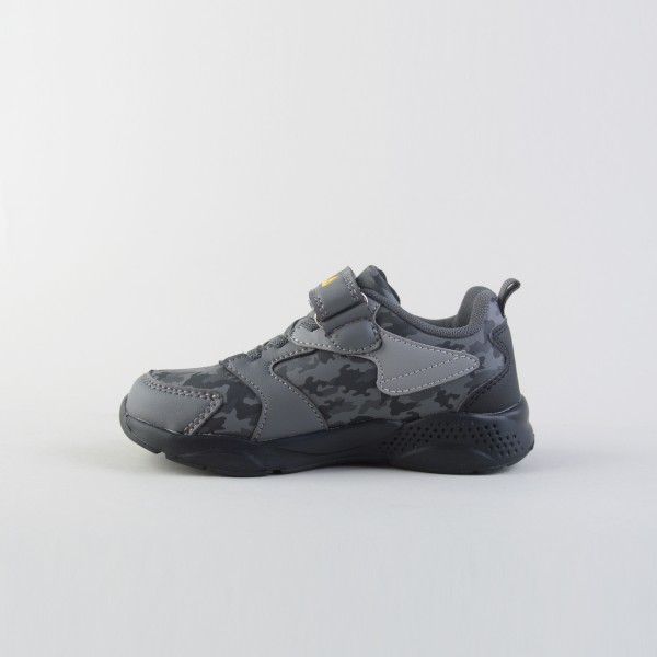 Fila Memory SugarBush 3 V Foam Velcro Camo Παιδικο Παπουτσι Γκρι