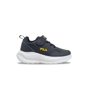 Fila Memory Fast 6 V Nanobionic Παιδικο Παπουτσι Μαυρο