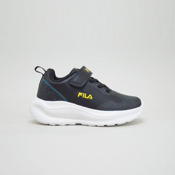 Fila Memory Fast 6 V Nanobionic Παιδικο Παπουτσι Μαυρο
