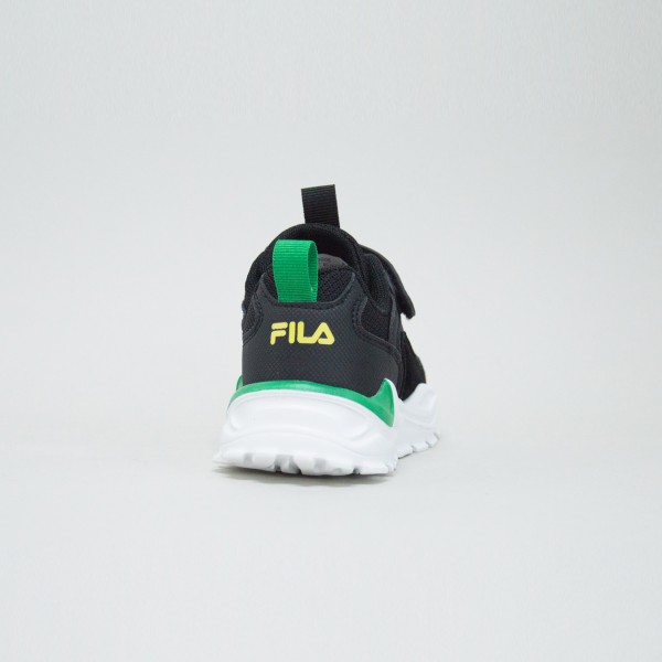 Fila Memory Sunstone 2 EveryDay Sneakers Παιδικο Παπουτσι Μαυρο - Πρασινο