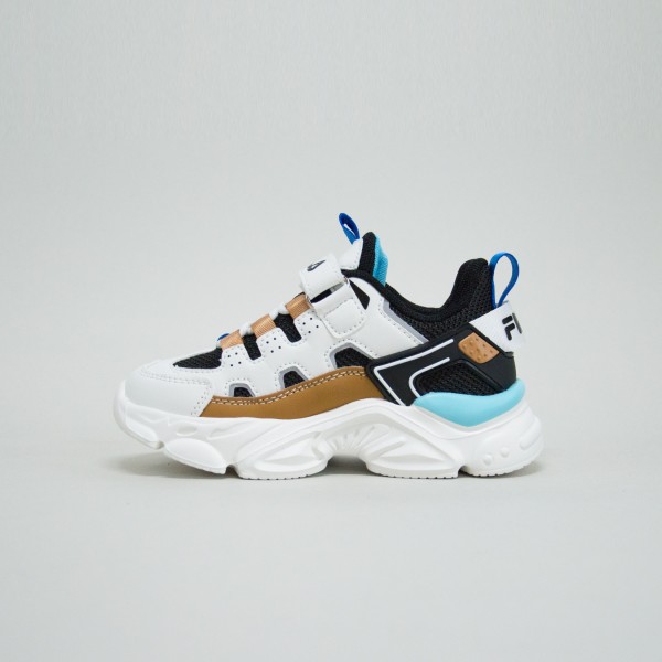 Fila Memory Spinel 3 V Παιδικο Παπουτσι Λευκο - Πολυχρωμο