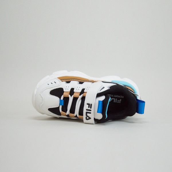 Fila Memory Spinel 3 V Παιδικο Παπουτσι Λευκο - Πολυχρωμο