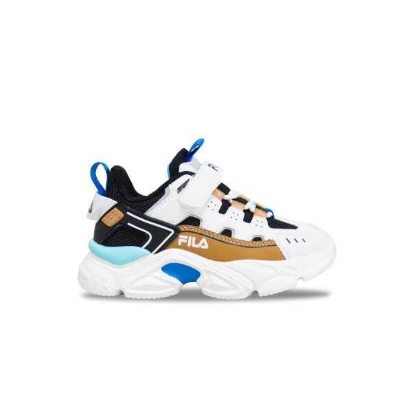 Fila Memory Spinel 3 V Παιδικο Παπουτσι Λευκο - Πολυχρωμο