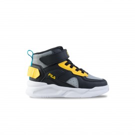 Fila Memory Ayo 2 V Mid Παιδικο Παπουτσι Γκρι - Μαυρο