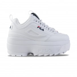 Fila Disruptor II Wedge Platform Γυναικειο Παπουτσι Λευκο 