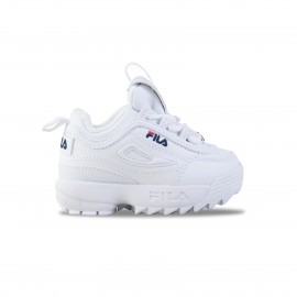 Fila Disruptor II Βρεφικο Παπουτσι Λευκο