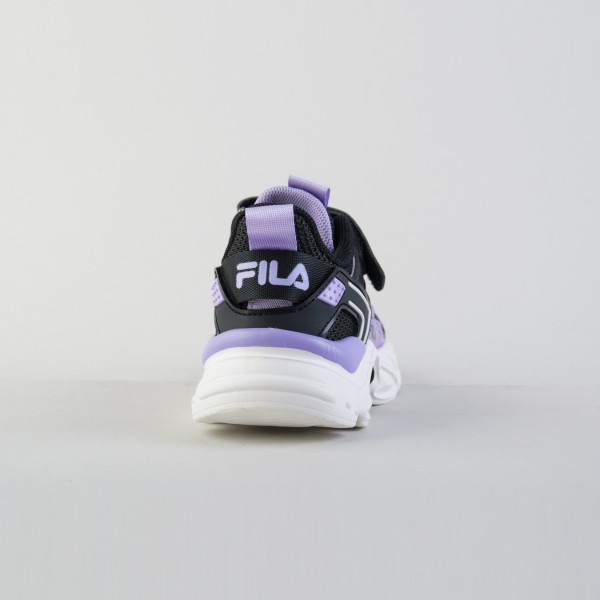 Fila Memory Spinel 3 V Βρεφικο Παπουτσι Μαυρο - Μωβ