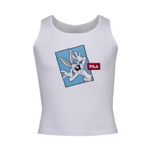Fila Lauterbach WB Bugs Παιδικη Αμανικη Μπλουζα Λευκη
