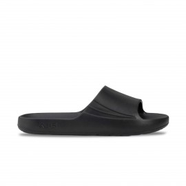 Fila Off-CRT Eva Sole Γυναικειες Παντοφλες Μαυρες