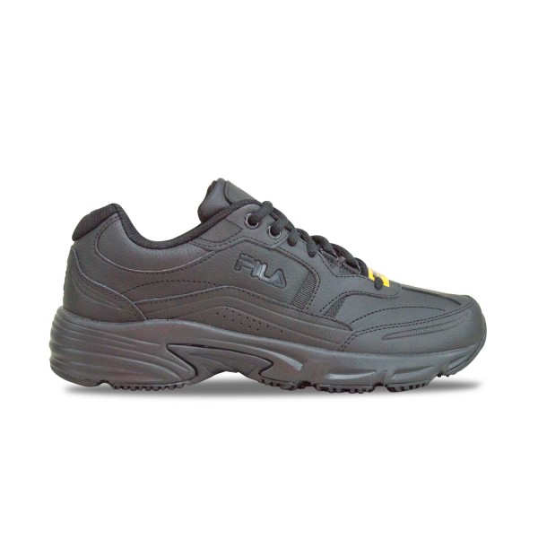 Fila Memory Workshift Slip Resistant Ανδρικο Παπουτσι Μαυρο
