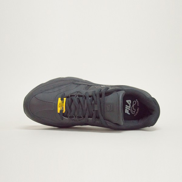Fila Memory Workshift Slip Resistant Ανδρικο Παπουτσι Μαυρο