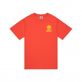 Franklin & Marshall Piece Dyed Chest Logo Ανδρικη Μπλουζα Κοραλι