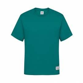 Franklin & Marshall Crew Neck No Logo Ανδρικη Μπλουζα Πρασινη