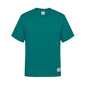 Franklin & Marshall Crew Neck No Logo Ανδρικη Μπλουζα Πρασινη