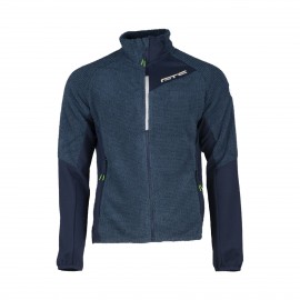 GTS Waffle Highloft Neck Fleece Ανδρικη Ζακετα Μπλε Σκουρο
