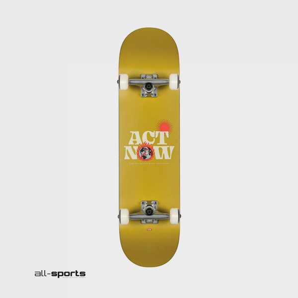 Globe Act Now Complete 8'' Skateboard Μουσταρδι