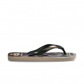 Havaianas Top Star Wars You Mandalorian Unisex Σαγιοναρες Πρασινο - Μπεζ