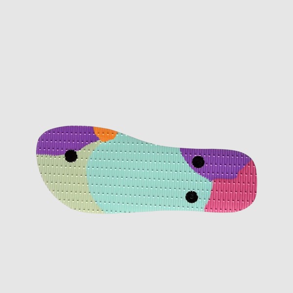 Havaianas Top Logomania Colors II Γυναικειες Σαγιοναρες Πολυχρωμες