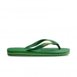 Havaianas Brazil Logo Neon Classics Ανδρικες Σαγιοναρες Πρασινες