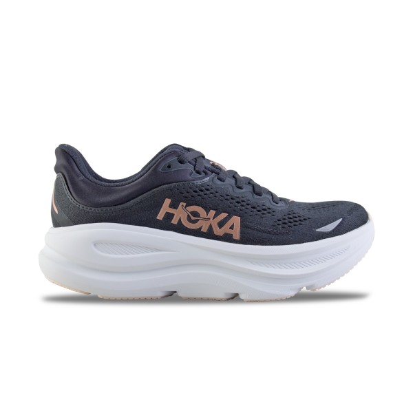 Hoka Bondi 9 Running Low Γυναικειο Παπουτσι Μαυρο - Χρυσο