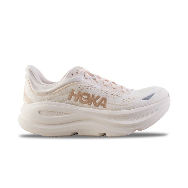 Hoka Bondi 9 Running Low Γυναικειο Παπουτσι Μπεζ - Χρυσο