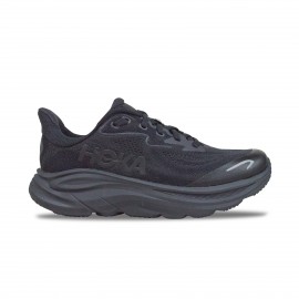 Hoka Clifton 10 Big Kids Running Εφηβικο Παπουτσι Μαυρο
