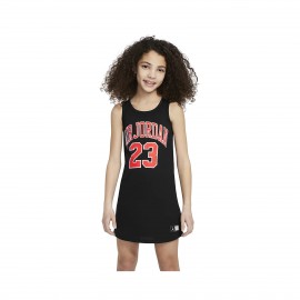 Jordan HBR Jersey Εφηβικο Αμανικο Φορεμα Μαυρο
