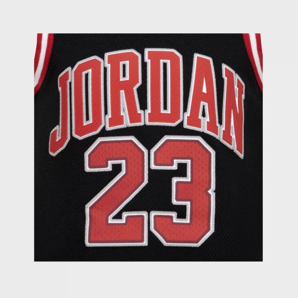 Michael Jordan 23 Jersey A Line Παιδικο Φορεμα Μαυρο