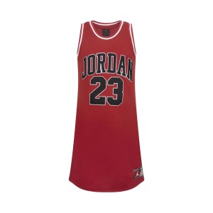 Michael Jordan 23 Jersey A Line Παιδικο Φορεμα Κοκκινο - Μαυρο