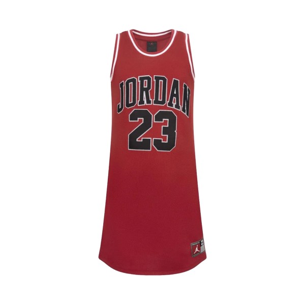 Michael Jordan 23 Jersey A Line Παιδικο Φορεμα Κοκκινο - Μαυρο