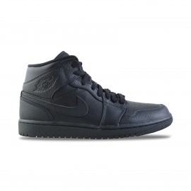 Jordan Air Mid 1 Retro Ανδρικο Παπουτσι Μαυρο