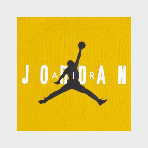 Jordan Sustainable Flight Logo Βρεφικο Σετ Κιτρινο - Μαυρο