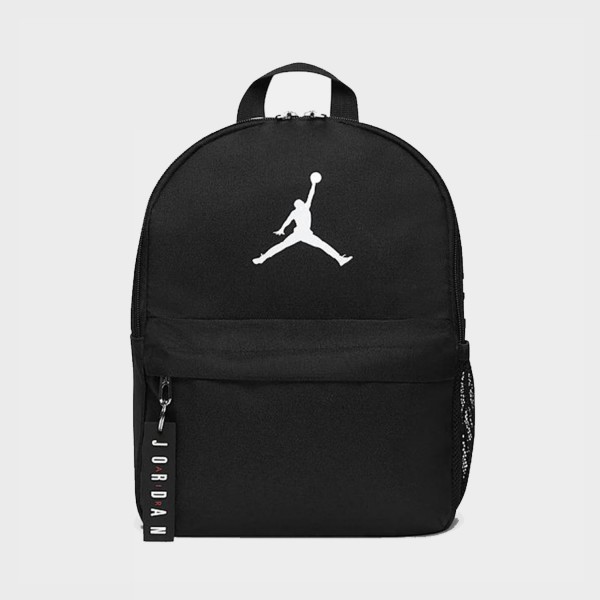 Jordan Air Mini 10 Λιτρα Logos Unisex Εφηβικη Τσαντα Πλατης Μαυρη