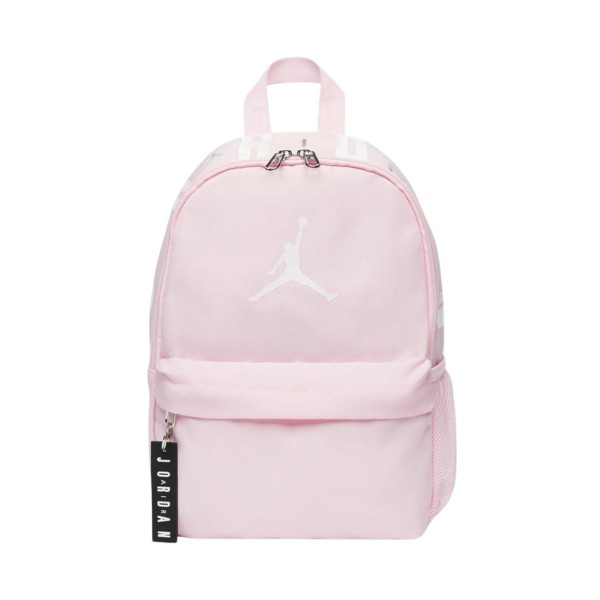 Jordan Air Mini 10 Λιτρα Logos Unisex Εφηβικη Τσαντα Πλατης Ροζ
