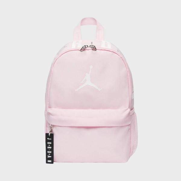 Jordan Air Mini 10 Λιτρα Logos Unisex Εφηβικη Τσαντα Πλατης Ροζ