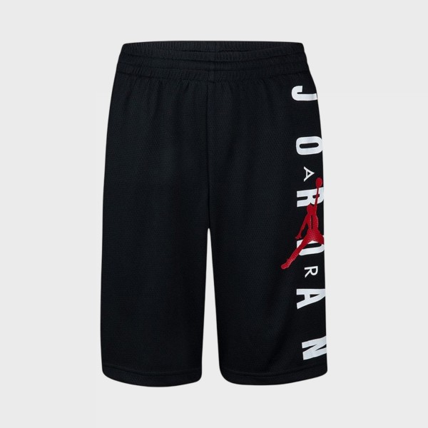 Jordan Essentials Vert Mesh Long Dri Fit Εφηβικη Βερμουδα Μαυρη