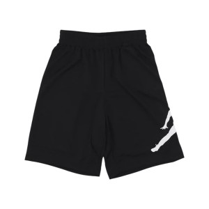 Jordan Jumpman Wrap Mesh Παιδικη Βερμουδα Μαυρη