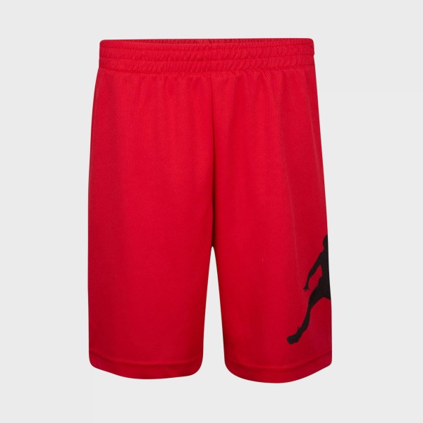 Jordan Jumpman Wrap Mesh Παιδικη Βερμουδα Κοκκινη